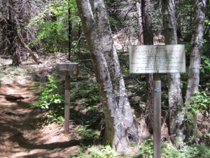 south grove trail signs