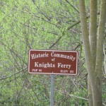 Knights Ferry Sign